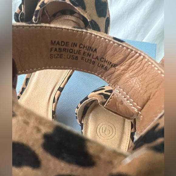 Urban Outfitters Lua Leopard Heel - Size 8 - Picture 5 of 6